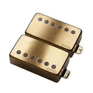 JH James Hetfield Electric Guitar Pickup Set, Brushed Gold JH James Hetfield Electric Guitar Pickup Set, Brushed Gold
