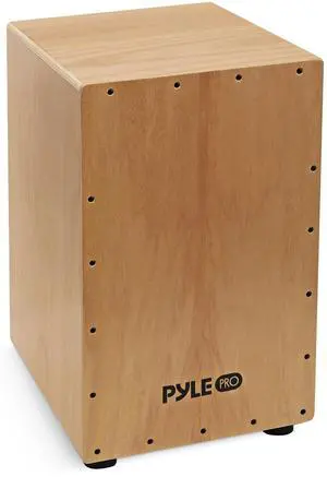Stringed Jam Wooden Cajon, Handcraft Compact And Lightweight Percussion Box With Internal Guitar Strings, Rubber Capped Feet, Suitable For All Ages Stringed Jam Wooden Cajon, Handcraft Compact And Lightweight Percussion Box With Internal Guitar Strings, Rubber Capped Feet, Suitable For All Ages