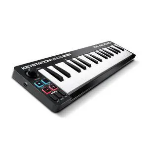 Keystation Mini 32 MK3 USB MIDI Keyboard Controller with 32 Velocity Sensitive Mini Keys and Recording Software Included Keystation Mini 32 MK3 USB MIDI Keyboard Controller with 32 Velocity Sensitive Mini Keys and Recording Software Included
