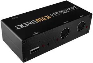 Upgraded USB Host MIDI Interface, 1-in and 1-out, High Speed USB to MIDI Converter, Standard MIDI 16 Channels, Compatible with USB1.0/1.1 (UMH-21) Upgraded USB Host MIDI Interface, 1-in and 1-out, High Speed USB to MIDI Converter, Standard MIDI 16 Channels, Compatible with USB1.0/1.1 (UMH-21)
