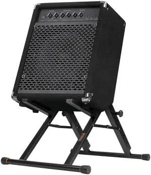 SAT-03 High-Profile Tilt-Back Guitar Amp Stand, Black | Fully collapsible guitar combo speaker stand SAT-03 High-Profile Tilt-Back Guitar Amp Stand, Black | Fully collapsible guitar combo speaker stand