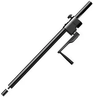 2 in 1 Speaker Pole Mount for Subwoofer Crank-Up Speaker Pole Heavy-Duty Adjustable 29.5-46 Inch Subwoofer Pole Fits M20 and 35 MM Speaker 2 in 1 Speaker Pole Mount for Subwoofer Crank-Up Speaker Pole Heavy-Duty Adjustable 29.5-46 Inch Subwoofer Pole Fits M20 and 35 MM Speaker