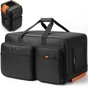 1680D Speaker Bag for QSC K15, Heavy-Duty 15" Speaker Tote with 6-Pad DIY Corner Protection, Accessory Pockets & Top Handle Access, Fits Yamaha DXR15, 28.8x18.7x16.1 (15" Speaker) 1680D Speaker Bag for QSC K15, Heavy-Duty 15" Speaker Tote with 6-Pad DIY Corner Protection, Accessory Pockets & Top Handle Access, Fits Yamaha DXR15, 28.8x18.7x16.1 (15" Speaker)