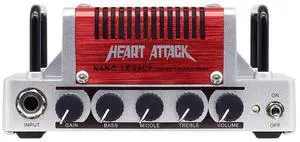 Heart Attack Mini Guitar Amplifier Head, 5 Watt Heart Attack Mini Guitar Amplifier Head, 5 Watt