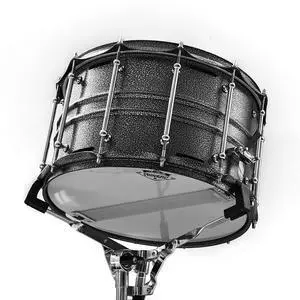 14" x 8" Deep Shell Snare Drum, Carbon Steel Snare with 12-Vent Airflow System, Professional Low-Frequency Sonic Cannon for Rock, Metal and Hip-Hop, 12-Point Heavy Duty Lugs (Metallic Silver) 14" x 8" Deep Shell Snare Drum, Carbon Steel Snare with 12-Vent Airflow System, Professional Low-Frequency Sonic Cannon for Rock, Metal and Hip-Hop, 12-Point Heavy Duty Lugs (Metallic Silver)