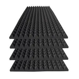 4 Pack Acoustic Foam,48x24x2 Inch Sound Proof Panel for Walls,High Density Fire Resistant Soundproof Panels for Home,Studio,Reducing Noise & Echo 4 Pack Acoustic Foam,48x24x2 Inch Sound Proof Panel for Walls,High Density Fire Resistant Soundproof Panels for Home,Studio,Reducing Noise & Echo