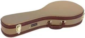 Hard Shell Case for A-Style Mandolin in Vinyl Tweed(CRW620MATW) Hard Shell Case for A-Style Mandolin in Vinyl Tweed(CRW620MATW)