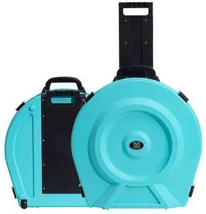 22'' Cymbal Case With Wheels, Rolling Cymbal Hard Case With Foam, Fits 10 × 21" Cymbals, Design for Drum Cymbal, Cymbal Vault Upgrade Cymbal Bag, Tour Edition for Drummer 22'' Cymbal Case With Wheels, Rolling Cymbal Hard Case With Foam, Fits 10 × 21" Cymbals, Design for Drum Cymbal, Cymbal Vault Upgrade Cymbal Bag, Tour Edition for Drummer