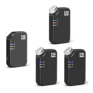 J02S 2.4G Stereo in Ear Monitor System(1 Transmitter & 3 Receivers) | Wireless IEM System,Low Latency,10 Hours Operation,164Ft(50m) Range,Auto-Pairing for Stage Monitoring,Musicians,Band,Church J02S 2.4G Stereo in Ear Monitor System(1 Transmitter & 3 Receivers) | Wireless IEM System,Low Latency,10 Hours Operation,164Ft(50m) Range,Auto-Pairing for Stage Monitoring,Musicians,Band,Church