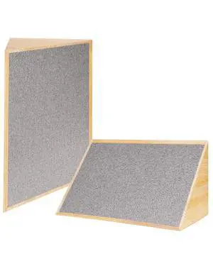 2 Pack Bass Traps,24" X 12" Wooden Bass Traps Corner,Large Sound Echo Absorbers,Low Frequency Trap Standing Wave Acoustic Treatment for Home Studio,Listening Room or Theater 2 Pack Bass Traps,24" X 12" Wooden Bass Traps Corner,Large Sound Echo Absorbers,Low Frequency Trap Standing Wave Acoustic Treatment for Home Studio,Listening Room or Theater