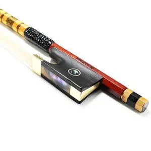 Pernambuco Violin Bow 4/4 Size 810V Concert Level Straight Stick Great Balanced Ebony Frog 4 4 Full Sweet Sound Natural Horse Hair Fast Response Pernambuco Violin Bow 4/4 Size 810V Concert Level Straight Stick Great Balanced Ebony Frog 4 4 Full Sweet Sound Natural Horse Hair Fast Response