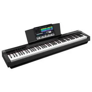 Digital Piano 88 Key Full Size Weighted Keyboard, Hammer-Action Portable Electric Piano For Beginner Adults, Bundle With Sustain Pedal, Piano Stickers, Music Rest, Black, SDP-P7 Digital Piano 88 Key Full Size Weighted Keyboard, Hammer-Action Portable Electric Piano For Beginner Adults, Bundle With Sustain Pedal, Piano Stickers, Music Rest, Black, SDP-P7
