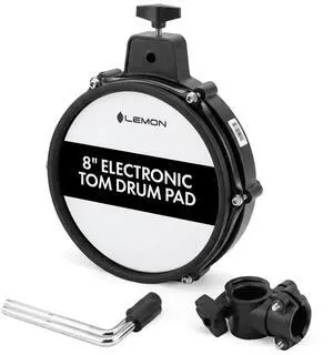 T550 Electronic Drum Pad - 8 Inch Tom Dual Zone Mesh Head, Compatible with Roland, Alesis Nitro Max, Yamaha DTX, Simmons, Donner, Electric Drum Kit Set Expansion Pad for Electronic Kits T550 Electronic Drum Pad - 8 Inch Tom Dual Zone Mesh Head, Compatible with Roland, Alesis Nitro Max, Yamaha DTX, Simmons, Donner, Electric Drum Kit Set Expansion Pad for Electronic Kits