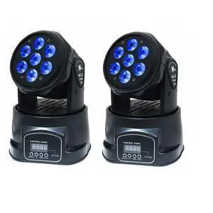 Moving Head Light 7 x 10W LED 4 in 1 RGBW Stage Lighting DJ Lights | DMX& Sound Activated, 9/14 CH, 540° Pan & 180° Tilt, Wash Light for Party, Weddings, Clubs, Concerts, Bars and Events Moving Head Light 7 x 10W LED 4 in 1 RGBW Stage Lighting DJ Lights | DMX& Sound Activated, 9/14 CH, 540° Pan & 180° Tilt, Wash Light for Party, Weddings, Clubs, Concerts, Bars and Events