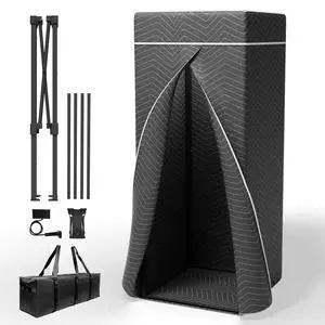 Portable Vocal Booth,Recording Booth Sound Booth for Recording Echo-Free Vocals Complete Home Recording Studio Foldable with Travel Bag for Podcasts & Music,Voiceovers Portable Vocal Booth,Recording Booth Sound Booth for Recording Echo-Free Vocals Complete Home Recording Studio Foldable with Travel Bag for Podcasts & Music,Voiceovers