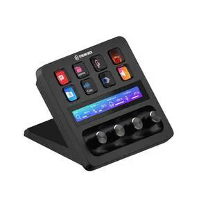 Stream Deck +, Audio Mixer and Studio Controller | LCD keys, dials and touch strip, Multi actions and smart profiles, Unlocks Wave Link mixing, Works with Mac and PC Stream Deck +, Audio Mixer and Studio Controller | LCD keys, dials and touch strip, Multi actions and smart profiles, Unlocks Wave Link mixing, Works with Mac and PC