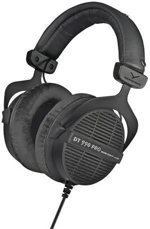 DT 990 PRO Studio Headphones (250 Ohm, Black) | Open Back, Over Ear, Wired Professional Mixing, Music Production, Editing, Audiophile, Black Velour Ear Pads DT 990 PRO Studio Headphones (250 Ohm, Black) | Open Back, Over Ear, Wired Professional Mixing, Music Production, Editing, Audiophile, Black Velour Ear Pads