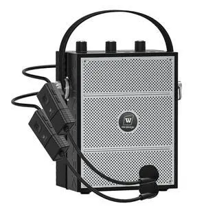 50W Voice Amplifier with 2 Mics,Microphone with Speaker | Portable Sound System with Microphone,Bluetooth Speaker Megaphone for Teachers, Classroom, Outdoor, Events -S98Plus 50W Voice Amplifier with 2 Mics,Microphone with Speaker | Portable Sound System with Microphone,Bluetooth Speaker Megaphone for Teachers, Classroom, Outdoor, Events -S98Plus