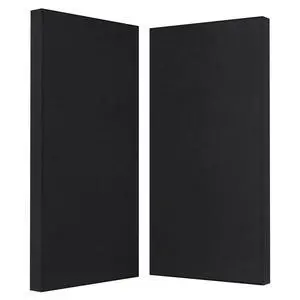 2 Thick Acoustic Panels with Hanging Hardware, 2 PCS 47.2 x 23.6 Fiberglass Sound Absorbing Panels for Home Theater Church Office Wall, Black 2 Thick Acoustic Panels with Hanging Hardware, 2 PCS 47.2 x 23.6 Fiberglass Sound Absorbing Panels for Home Theater Church Office Wall, Black
