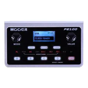 PE100 Portable Depstop Guitar Multi Effects Headphone Amp Pedal Practice Tool with Drum Machine, TAP Tempo PE100 Portable Depstop Guitar Multi Effects Headphone Amp Pedal Practice Tool with Drum Machine, TAP Tempo