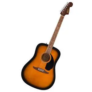 California Debut Redondo Series Beginner Acoustic Guitar, Sunburst | California Series, beginner acoustic guitar for adults, sunburst finish, under $300, easy playability California Debut Redondo Series Beginner Acoustic Guitar, Sunburst | California Series, beginner acoustic guitar for adults, sunburst finish, under $300, easy playability