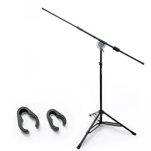 AxcessAbles AXCMB-T Heavy Duty Microphone Boom Stand with Weighted Tripod Base | 80.5-inch Height Overhead Mic Stand | 65.5-Inch Boom Arm Stand | Shotgun Video Mic Stand | All Metal Construction AxcessAbles AXCMB-T Heavy Duty Microphone Boom Stand with Weighted Tripod Base | 80.5-inch Height Overhead Mic Stand | 65.5-Inch Boom Arm Stand | Shotgun Video Mic Stand | All Metal Construction