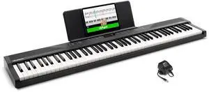 88 Key Keyboard Piano with 480 Sounds, Speakers, USB MIDI, Sheet Music Tablet Rest, Power Adapter and Piano Lessons for Beginners 88 Key Keyboard Piano with 480 Sounds, Speakers, USB MIDI, Sheet Music Tablet Rest, Power Adapter and Piano Lessons for Beginners