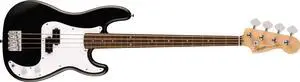 Squier Debut Series Beginner Precision Bass Guitar, Matte Black | Starter electric bass guitar, free lessons included, ideal for beginners, Precision Bass tone Squier Debut Series Beginner Precision Bass Guitar, Matte Black | Starter electric bass guitar, free lessons included, ideal for beginners, Precision Bass tone