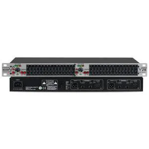 Graphic Equalizer 15-Band Stereo EQ for Home Audio, Dual Channel Professional Silver DJ Equalizer, Noise Reduction 1U Rack Mount (EQ-215S) Graphic Equalizer 15-Band Stereo EQ for Home Audio, Dual Channel Professional Silver DJ Equalizer, Noise Reduction 1U Rack Mount (EQ-215S)