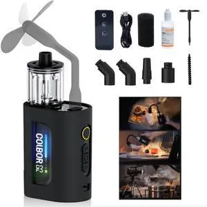CF3 Portable Fog Machine 40W, Mini Handheld Smoke Machine for Photography Cineflare-Engineered Safe, Small Fogger Maker for Indoor Outdoor Halloween Party Cosplay,Streaming,Weddings,Stage CF3 Portable Fog Machine 40W, Mini Handheld Smoke Machine for Photography Cineflare-Engineered Safe, Small Fogger Maker for Indoor Outdoor Halloween Party Cosplay,Streaming,Weddings,Stage