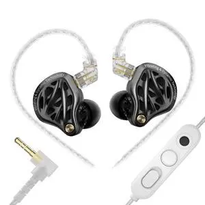 KZ Vibe X in Ear Monitor, HiFi IEM Earbuds | 2DD with Haptic Bass Vibrations, Sound Isolating, Wired Earbuds for Musician, Stage Monitoring & Audiophiles, 3.5mm with Mic KZ Vibe X in Ear Monitor, HiFi IEM Earbuds | 2DD with Haptic Bass Vibrations, Sound Isolating, Wired Earbuds for Musician, Stage Monitoring & Audiophiles, 3.5mm with Mic