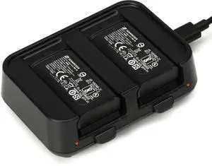 Pro Audio EW-D Charging Set, Dual-Bay Charger w/ 2 Lithium-Ion BA-70 Battery Packs Pro Audio EW-D Charging Set, Dual-Bay Charger w/ 2 Lithium-Ion BA-70 Battery Packs