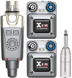 U4R2 Wireless in-Ear Monitor System with 2 Receivers U4R2 Wireless in-Ear Monitor System with 2 Receivers