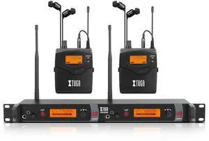 RW2080 Wireless in Ear Monitor System,2 Bodypacks UHF IEM(902-928mhz) | Wireless IEM System,2*40 Frequencies,300Ft Range,Mono Dual Channel Stage Monitoring for Musicians,Singers,Band,Studio,Church RW2080 Wireless in Ear Monitor System,2 Bodypacks UHF IEM(902-928mhz) | Wireless IEM System,2*40 Frequencies,300Ft Range,Mono Dual Channel Stage Monitoring for Musicians,Singers,Band,Studio,Church