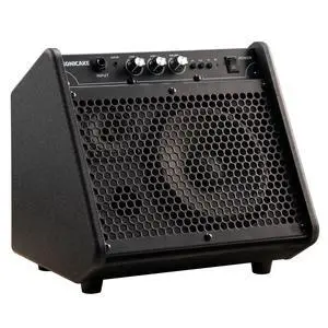 20W Electric Drum Amp, Portable BT Drum/Keyboard Amplifier Speaker System with Dual Drivers for Home Practice, QDM-20 20W Electric Drum Amp, Portable BT Drum/Keyboard Amplifier Speaker System with Dual Drivers for Home Practice, QDM-20