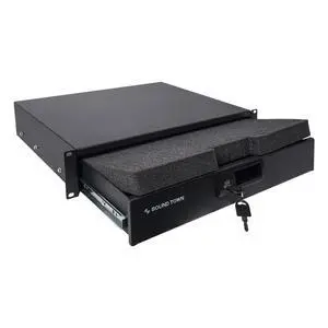 19-inch 2U Locking Rack Drawer, with Protection Foam (STRD-2D) 19-inch 2U Locking Rack Drawer, with Protection Foam (STRD-2D)