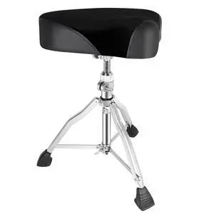 Drum Throne Drum Seat Height Adjustable,Rotatable Padded Drum Stools Motorcycle Style Drum Chair with Anti-Slip Feet for Drummers,Adult Drum Throne Drum Seat Height Adjustable,Rotatable Padded Drum Stools Motorcycle Style Drum Chair with Anti-Slip Feet for Drummers,Adult