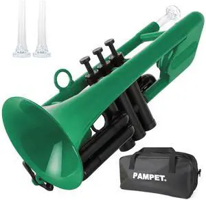 SEA LION Professional Plastic Bb Trumpet Set for Student Beginner (Green) SEA LION Professional Plastic Bb Trumpet Set for Student Beginner (Green)