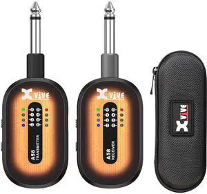A58 Wireless Guitar System with 5.8GHz Transmitter and Receiver (Sunburst) A58 Wireless Guitar System with 5.8GHz Transmitter and Receiver (Sunburst)