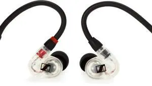 Professional IE 100 PRO Dynamic In-Ear Monitoring Headphones, Clear Professional IE 100 PRO Dynamic In-Ear Monitoring Headphones, Clear
