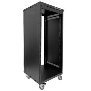 AxcessAbles 22U 19-Inch Rolling IT Server Rack 550LB Heavy Duty Open Frame with Removable Side Panels Large 3-Inch Locking Casters for Servers Networking and Rackmount Gear Includes 5mm and 6mm Screws AxcessAbles 22U 19-Inch Rolling IT Server Rack 550LB Heavy Duty Open Frame with Removable Side Panels Large 3-Inch Locking Casters for Servers Networking and Rackmount Gear Includes 5mm and 6mm Screws