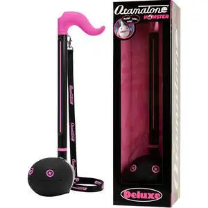 Deluxe Monster Series Synthesizer Musical Instrument - Pink | Portable Digital Synthesizer from Japan by Maywa Denki with 3.5mm Aux Jack & Strap, Unique Gift for Teens & Adults Deluxe Monster Series Synthesizer Musical Instrument - Pink | Portable Digital Synthesizer from Japan by Maywa Denki with 3.5mm Aux Jack & Strap, Unique Gift for Teens & Adults