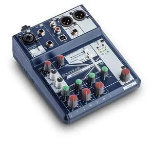 Notepad-5 Small-Format Analog Mixing Console with USB I/O, 5-channel mixer ( Notepad-5 Small-Format Analog Mixing Console with USB I/O, 5-channel mixer (