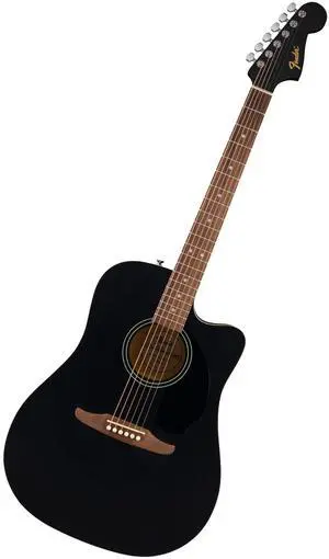 California Debut Redondo CE Series Beginner Acoustic Guitar, Black California Debut Redondo CE Series Beginner Acoustic Guitar, Black