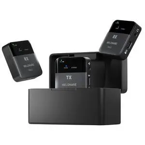 Portable Wireless in Ear Monitor System with Charging Case PM-2 | Wireless Audio Transmitter and Receiver, 24bit/48kHz Audio, Mono/Stereo Switch, OTG Input, Live Shows, Studios, Bands Portable Wireless in Ear Monitor System with Charging Case PM-2 | Wireless Audio Transmitter and Receiver, 24bit/48kHz Audio, Mono/Stereo Switch, OTG Input, Live Shows, Studios, Bands