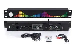 TNZ SGE6 - Audio Graphic Equalizer with Rear RCA/3.5 Auxiliary Input and Output, Built-in Microphone, USB and Bluetooth Input, Preamp for Home Audio, DJ, HiFi Audio Setup (Silver) TNZ SGE6 - Audio Graphic Equalizer with Rear RCA/3.5 Auxiliary Input and Output, Built-in Microphone, USB and Bluetooth Input, Preamp for Home Audio, DJ, HiFi Audio Setup (Silver)