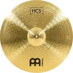 Ride Cymbal for Drums, 22" HCS MADE IN GERMANY | Durable Brass Alloy, Bright & Musical Sound, Beginner Friendly Made by the Same Team as Meinl's Pro Cymbals Ride Cymbal for Drums, 22" HCS MADE IN GERMANY | Durable Brass Alloy, Bright & Musical Sound, Beginner Friendly Made by the Same Team as Meinl's Pro Cymbals