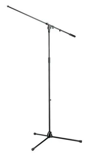 König & Meyer 21021.500.55 Overhead Microphone Stand | Long Boom Arm | T-bar Locking Mechanism | Heavy Duty Folding Tripod Base | Compact For Travel / Storage | German Made | Black König & Meyer 21021.500.55 Overhead Microphone Stand | Long Boom Arm | T-bar Locking Mechanism | Heavy Duty Folding Tripod Base | Compact For Travel / Storage | German Made | Black
