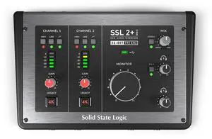 Ssl 2 Plus Mkii USB C 2 in and 4 Out Audio Interface | 2 Ssl Mic Preamps, Dual Headphone Outs, 4 Balanced DC-Coupled Trs Outputs, 32-Bit/192khz Ssl 2 Plus Mkii USB C 2 in and 4 Out Audio Interface | 2 Ssl Mic Preamps, Dual Headphone Outs, 4 Balanced DC-Coupled Trs Outputs, 32-Bit/192khz