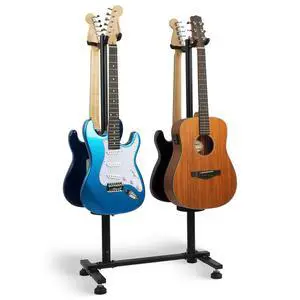 Guitar Stands Floor, 4 Adjustable Guitar Stand Holder, Heavy Duty 4 Guitar Stand for Acoustic Electric Guitars Bass Banjos, Folding Multi Guitar Stands 4-Holder, FH-S4U Black Guitar Stands Floor, 4 Adjustable Guitar Stand Holder, Heavy Duty 4 Guitar Stand for Acoustic Electric Guitars Bass Banjos, Folding Multi Guitar Stands 4-Holder, FH-S4U Black